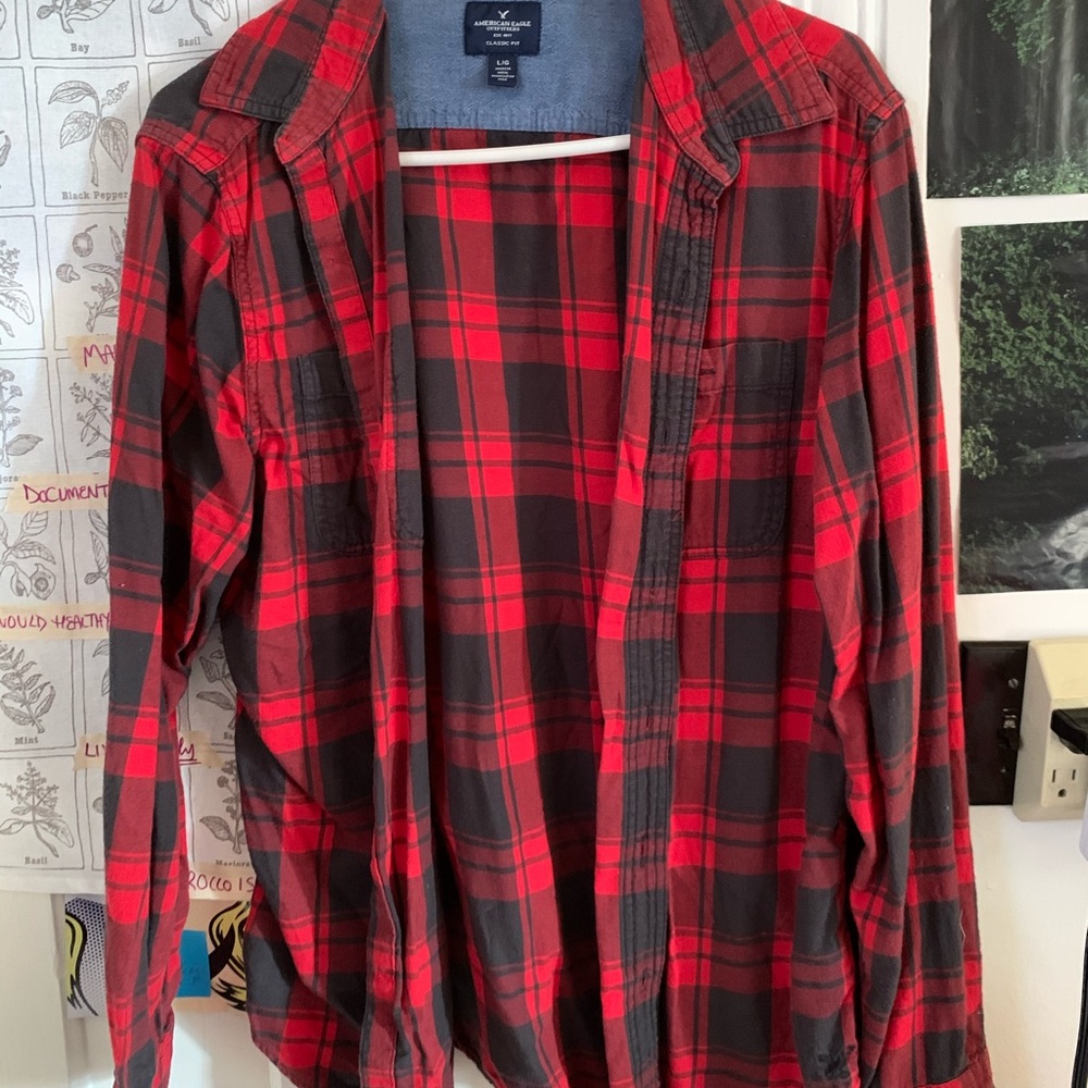 american eagle flannel